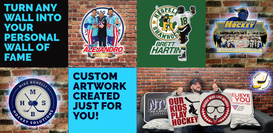 Custom Sports Wall Art