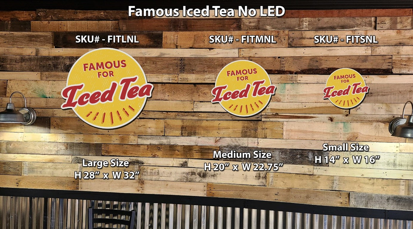 Lee's Famous Recipe Chicken - Famous Iced Tea