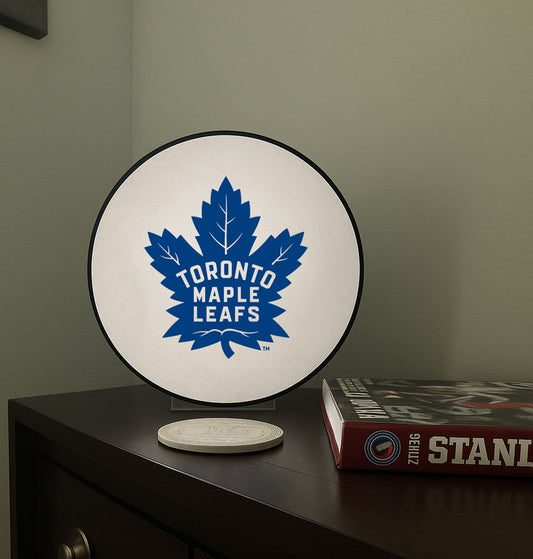 Toronto Maple Leafs® Hockey Puck Lamp