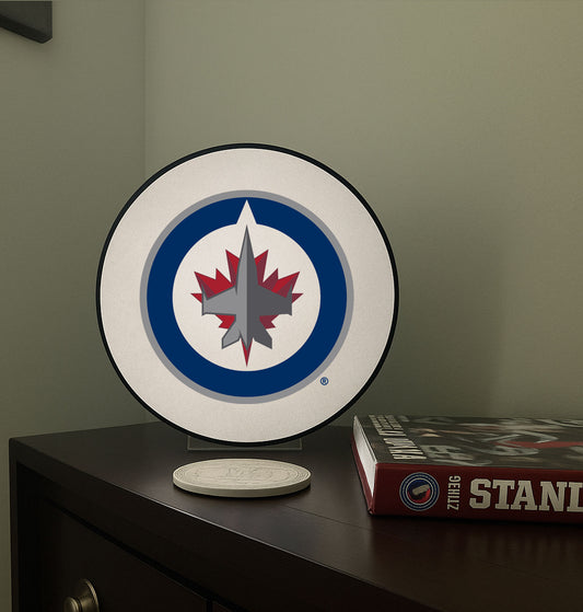 Winnipeg Jets™ Hockey Puck Lamp
