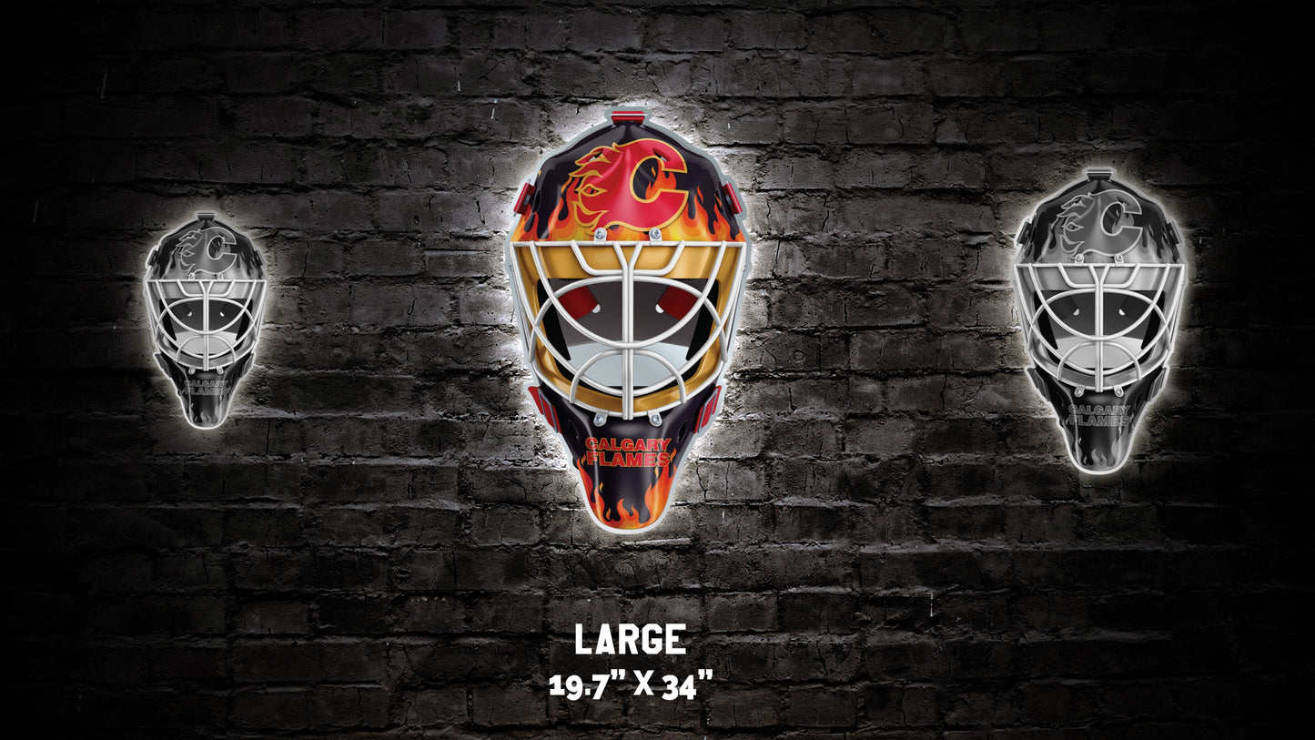Calgary Flames® Goalie Mask Wall Art