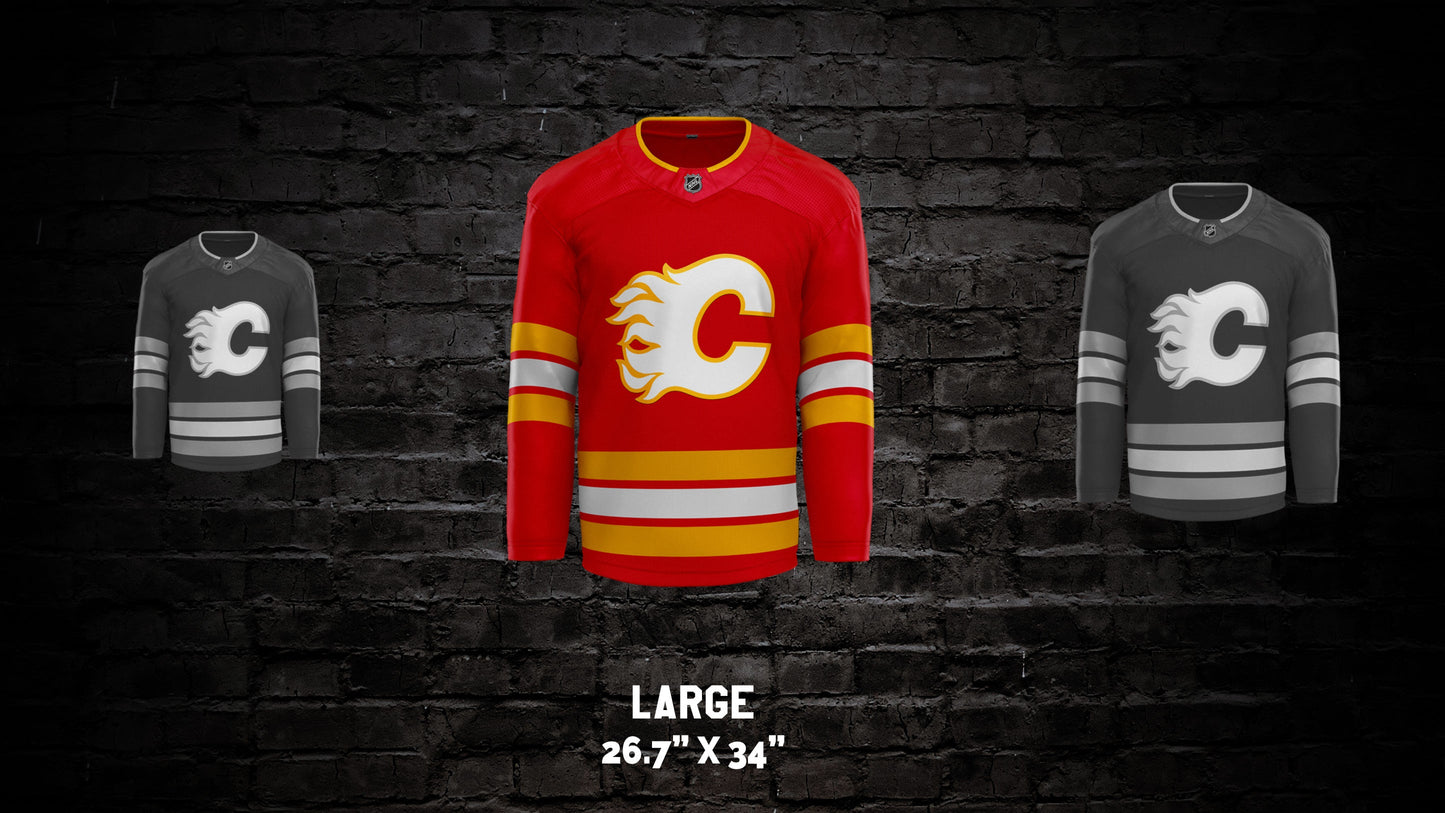 Calgary Flames® Jersey Wall Art