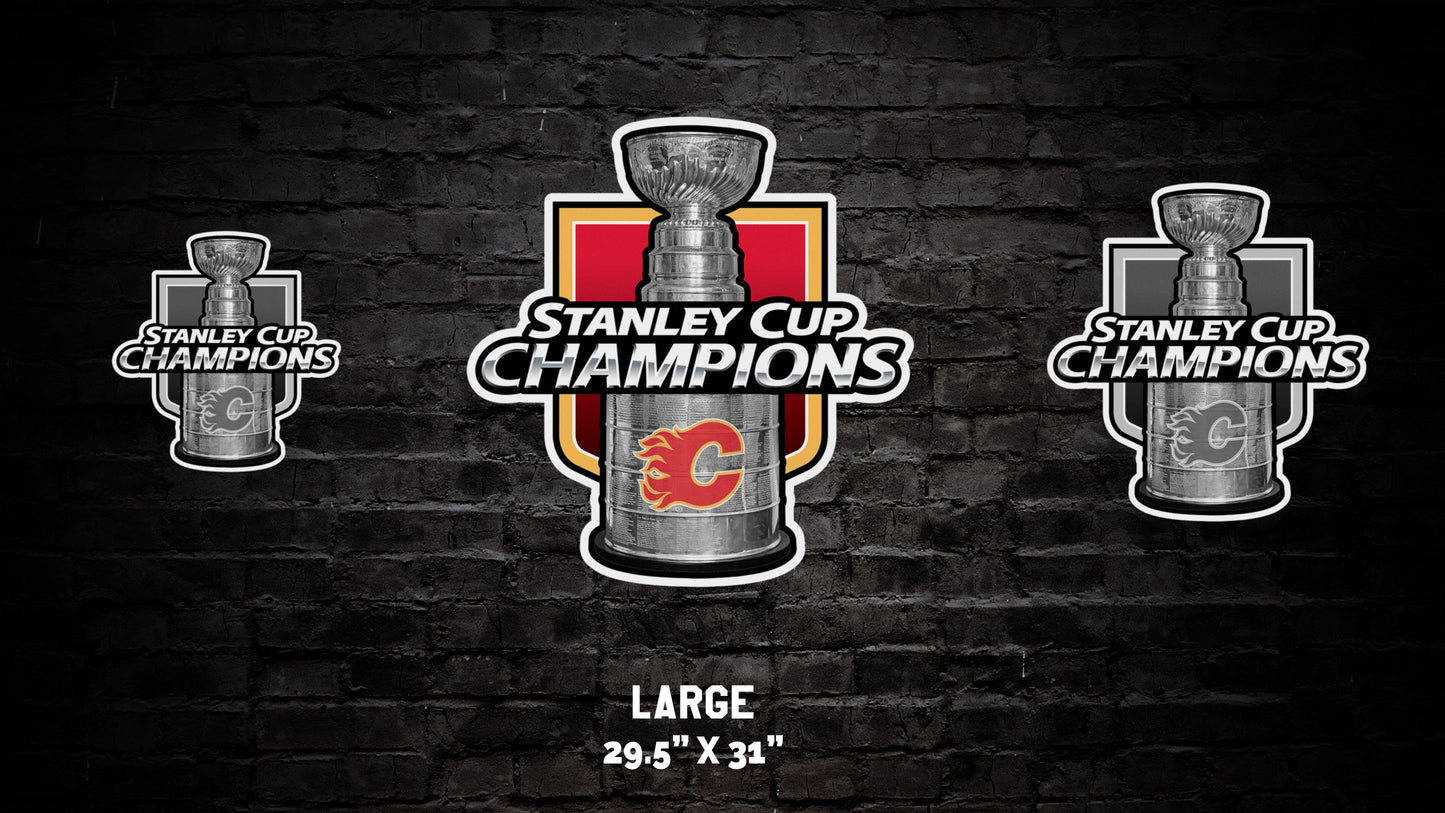 Calgary Flames® Stanley Cup Wall Art
