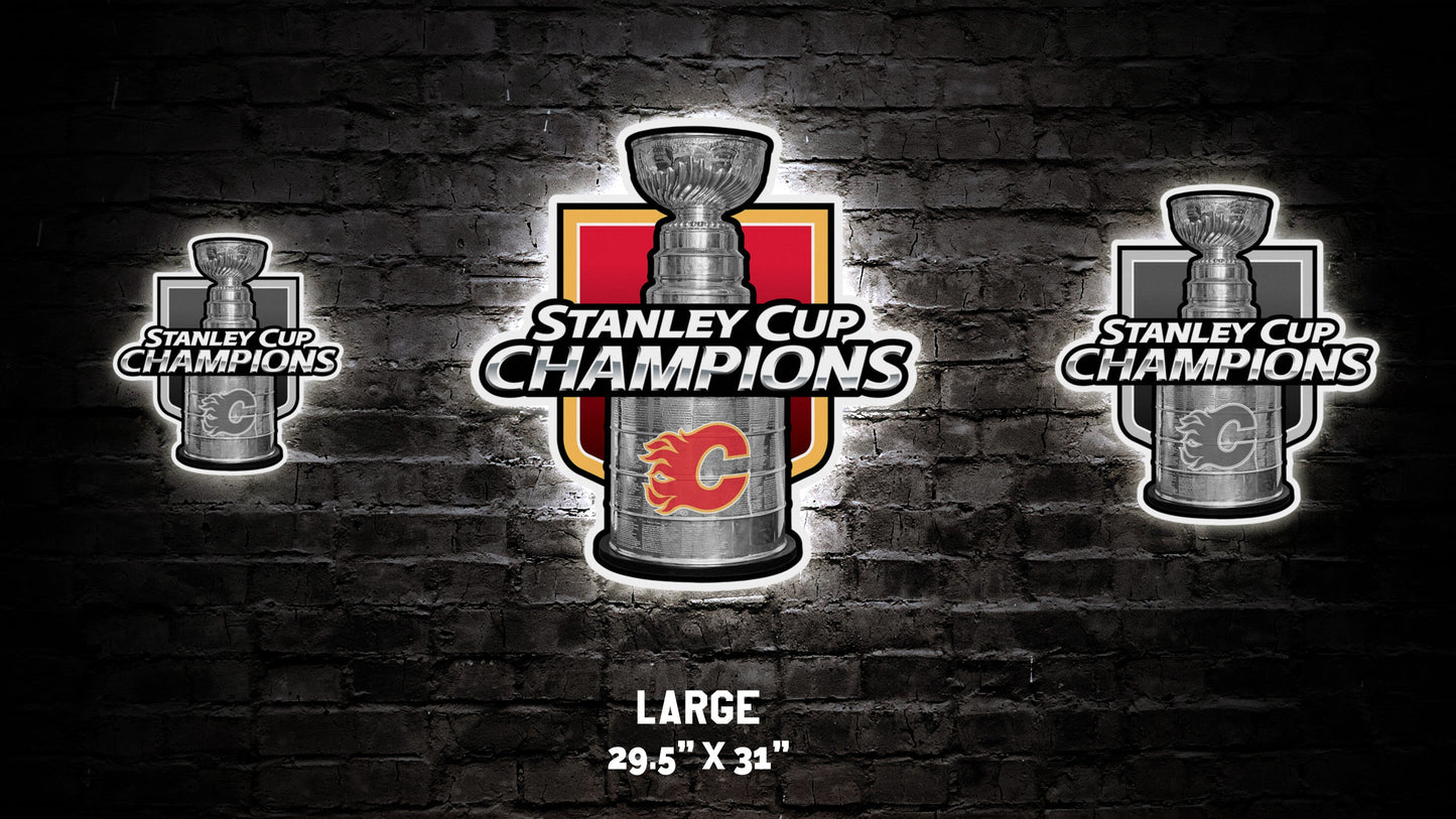 Calgary Flames® Stanley Cup Wall Art
