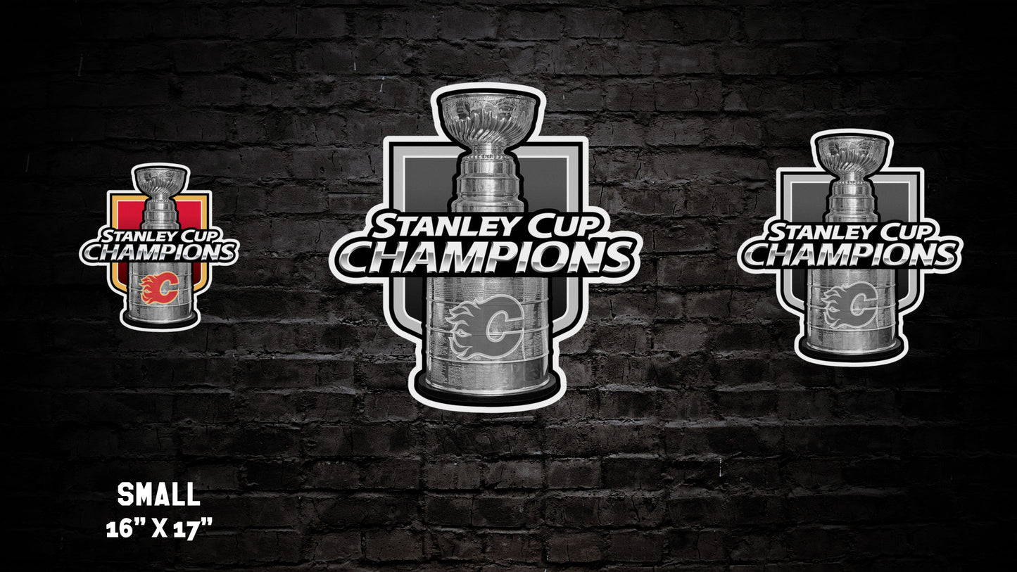 Calgary Flames® Stanley Cup Wall Art