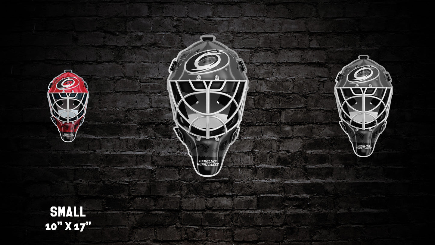 Carolina Hurricanes® Goalie Mask Wall Art