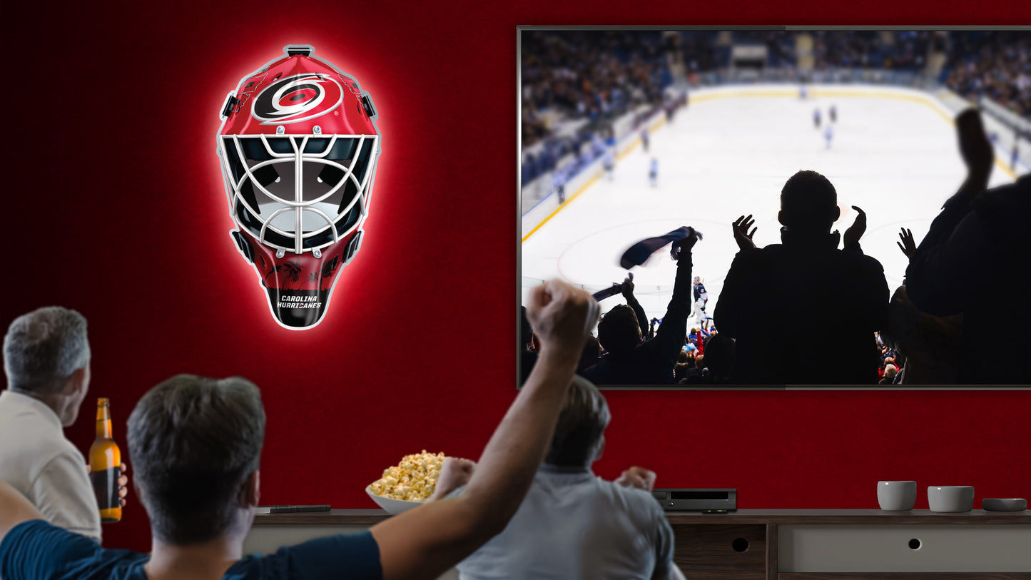 Carolina Hurricanes® Goalie Mask Wall Art