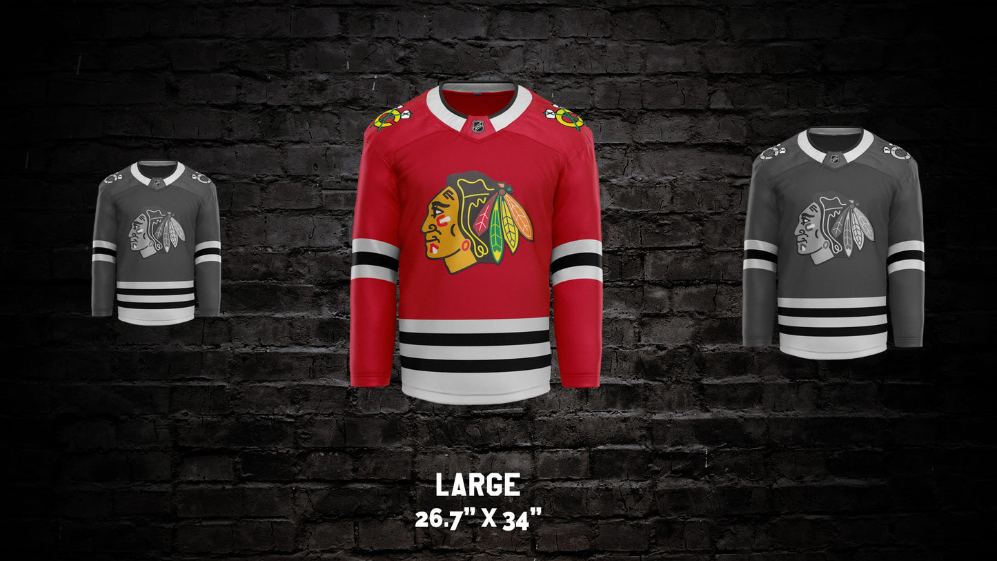 Chicago Blackhawks® Jersey Wall Art