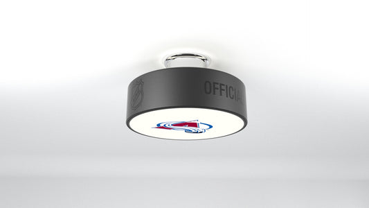 Colorado Avalanche® Hockey Flush Mount Puck Light Fixture