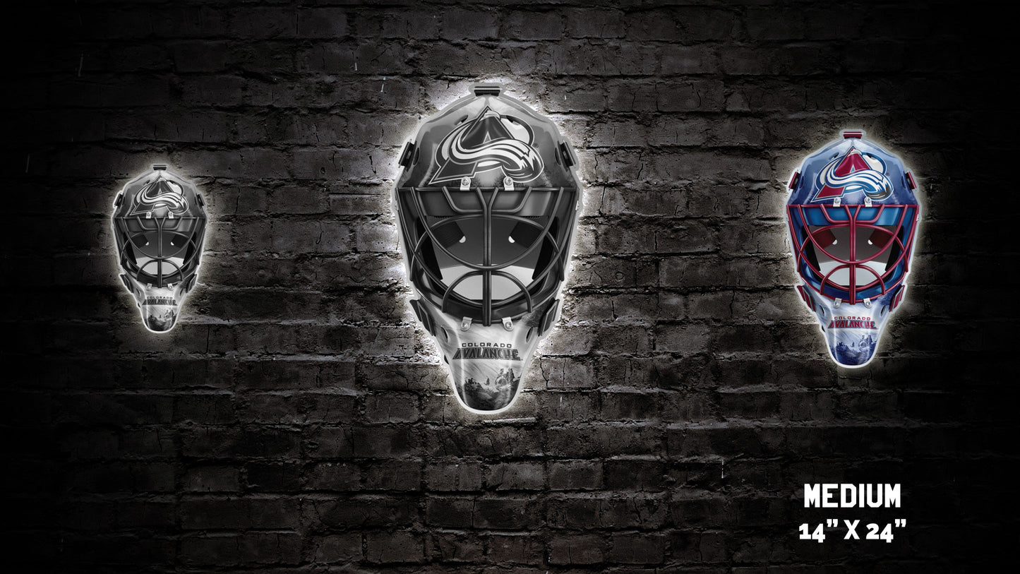 Colorado Avalanche® Goalie Mask Wall Art