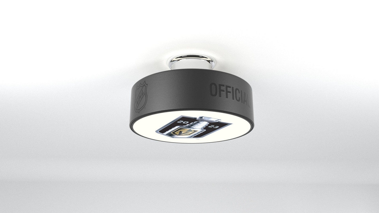 Vegas Golden Knights™ Hockey Puck Light Fixture