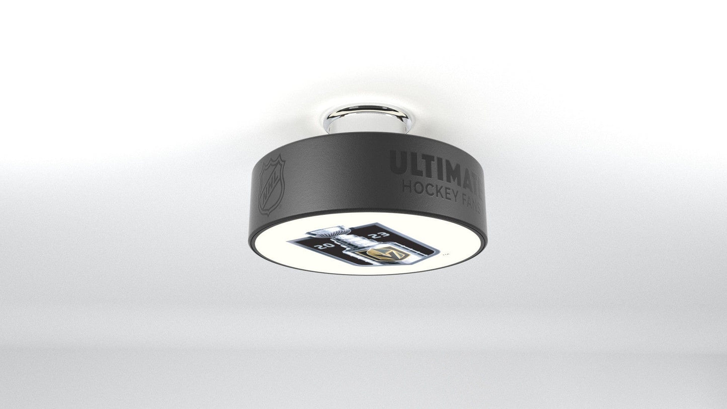 Vegas Golden Knights™ Hockey Puck Light Fixture