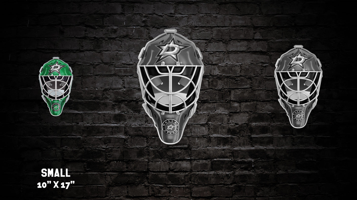 Dallas Stars™ Goalie Mask Wall Art