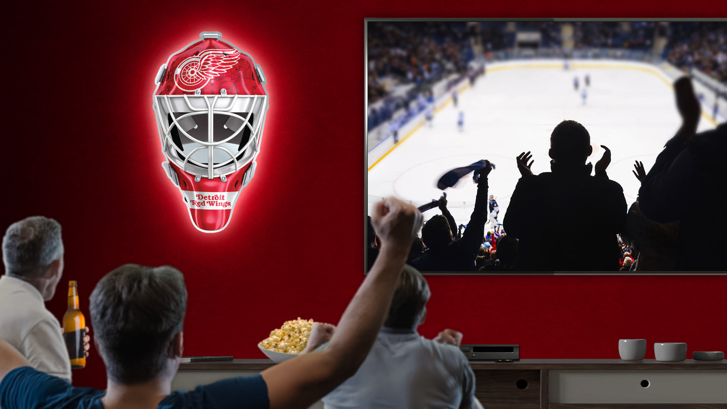 Detroit Red Wings® Goalie Mask Wall Art