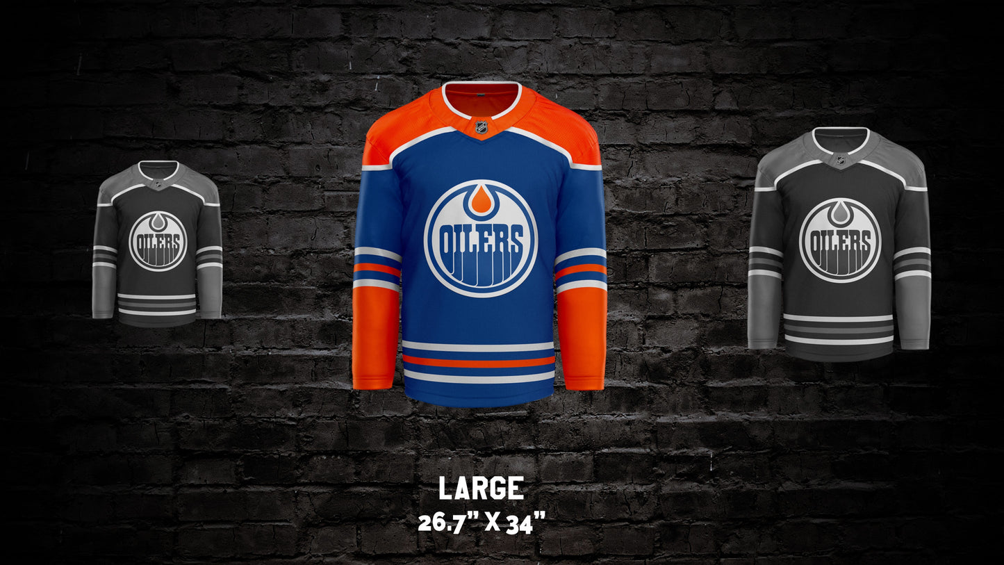 Edmonton Oilers® Jersey Wall Art