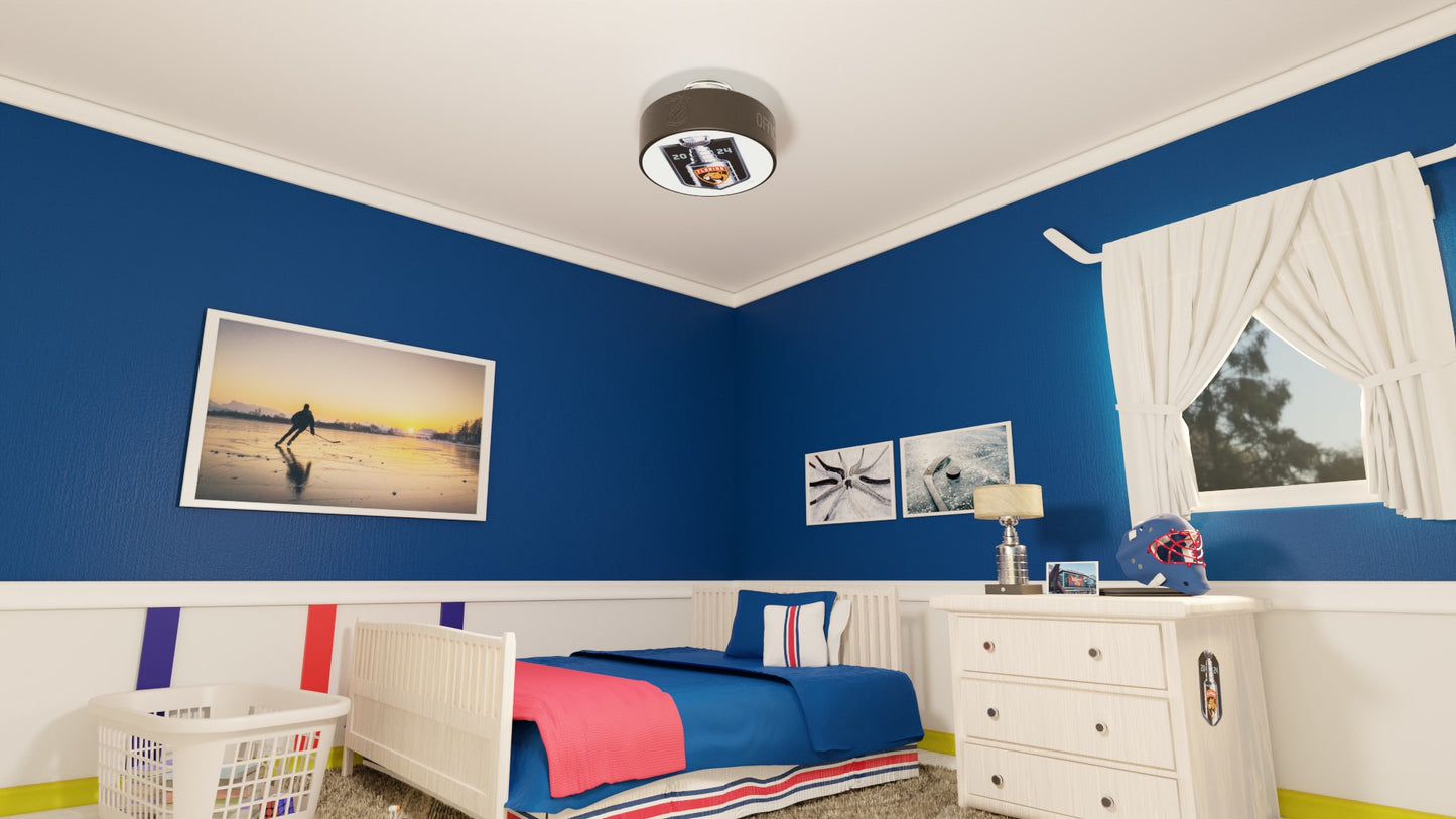 Florida Panthers® Hockey Puck Light Fixture