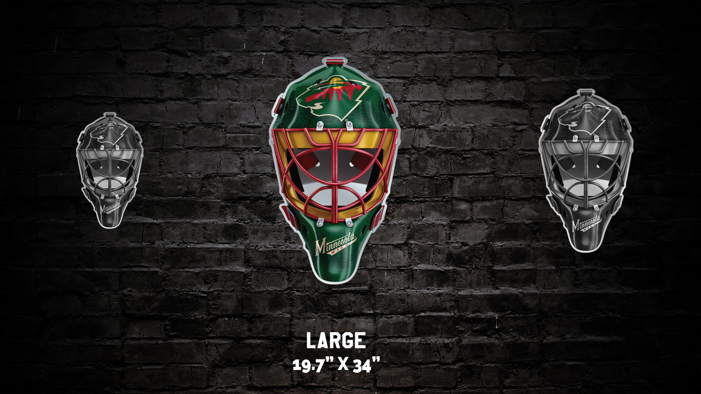 Minnesota Wild® Goalie Mask Wall Art