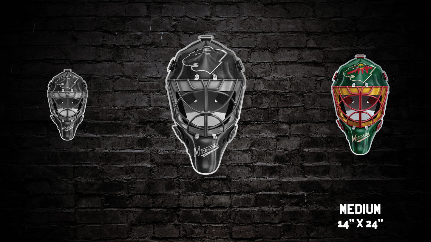 Minnesota Wild® Goalie Mask Wall Art