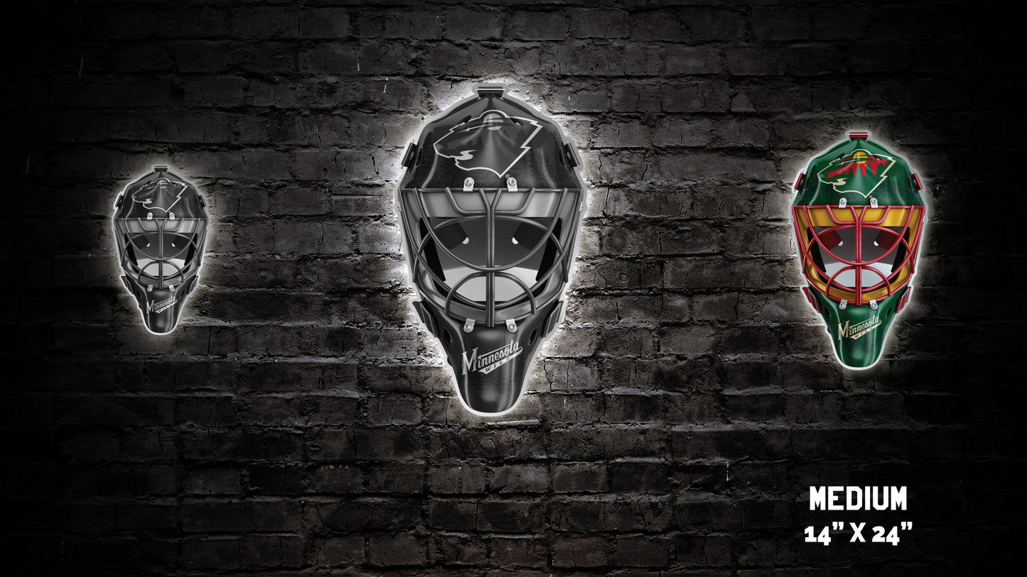 Minnesota Wild® Goalie Mask Wall Art