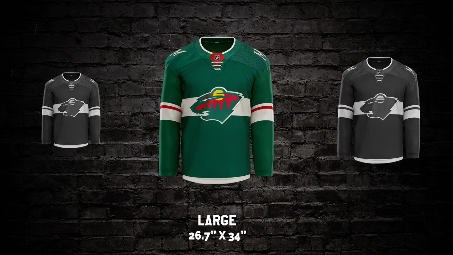 Minnesota Wild® Jersey Wall Art