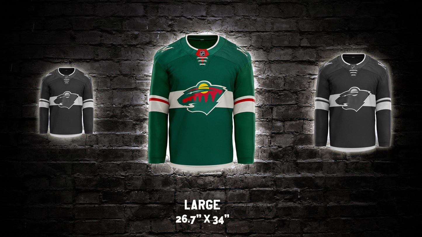Minnesota Wild® Jersey Wall Art