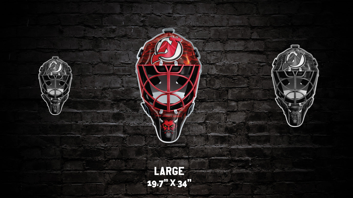 New Jersey Devils® Goalie Mask Wall Art