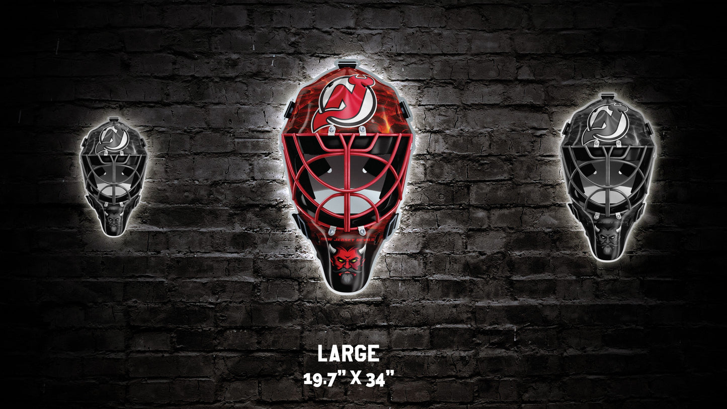 New Jersey Devils® Goalie Mask Wall Art