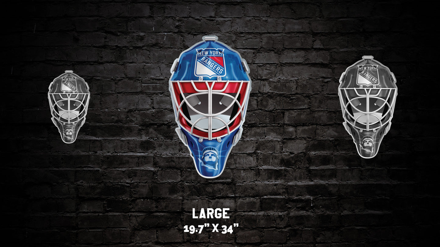 New York Rangers® Goalie Mask Wall Art