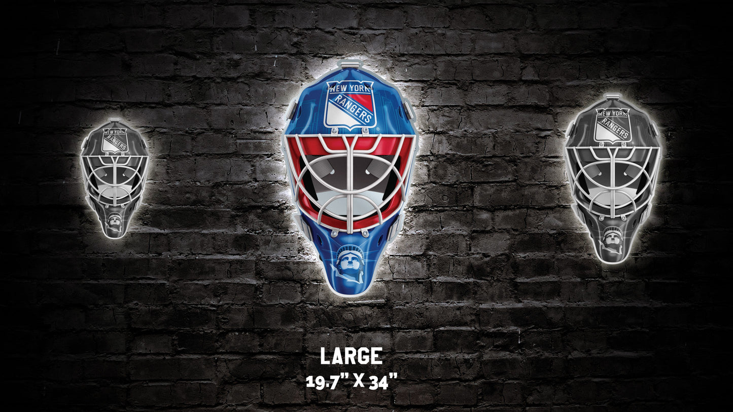 New York Rangers® Goalie Mask Wall Art
