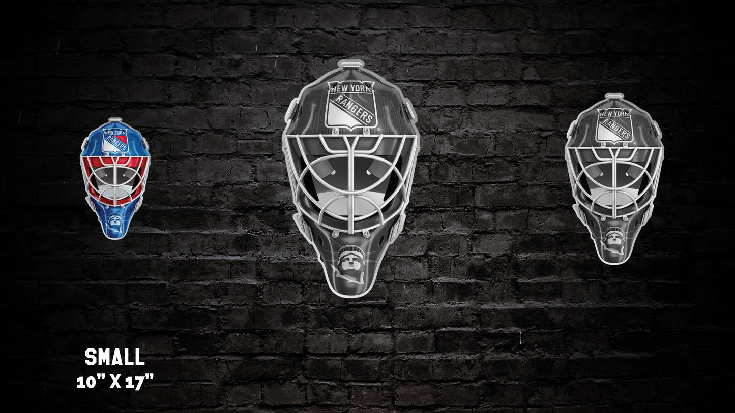 New York Rangers® Goalie Mask Wall Art