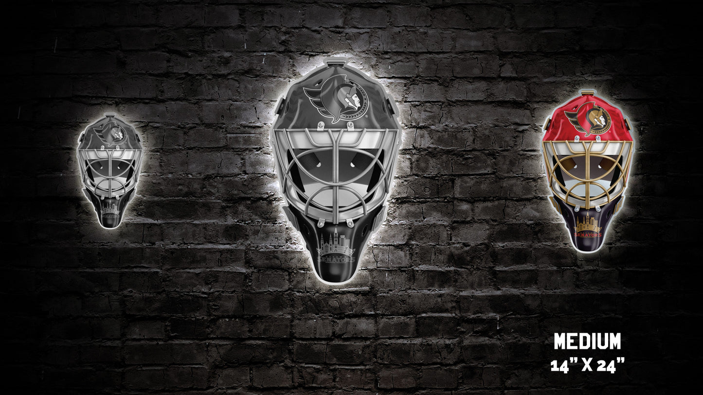 Ottawa Senators® Goalie Mask Wall Art