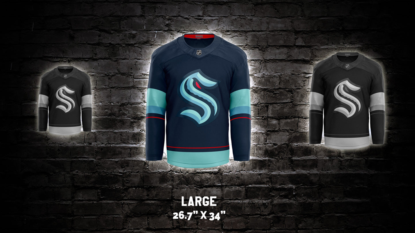 Seattle Kraken™ Jersey Wall Art