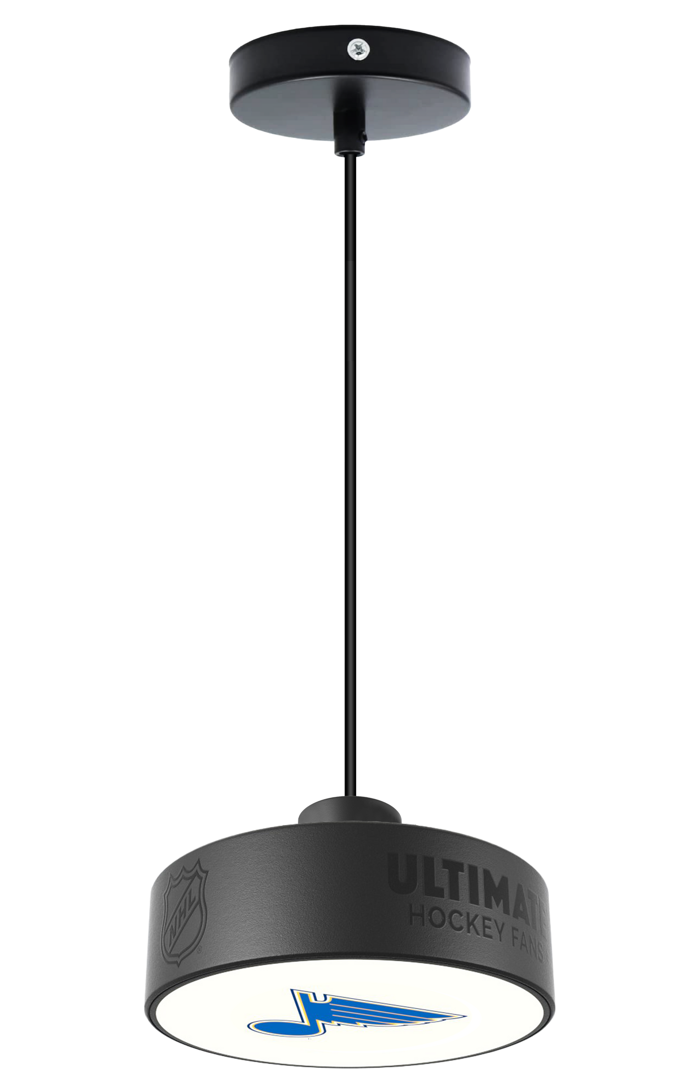 St. Louis Blues® Hockey Puck Light Fixture