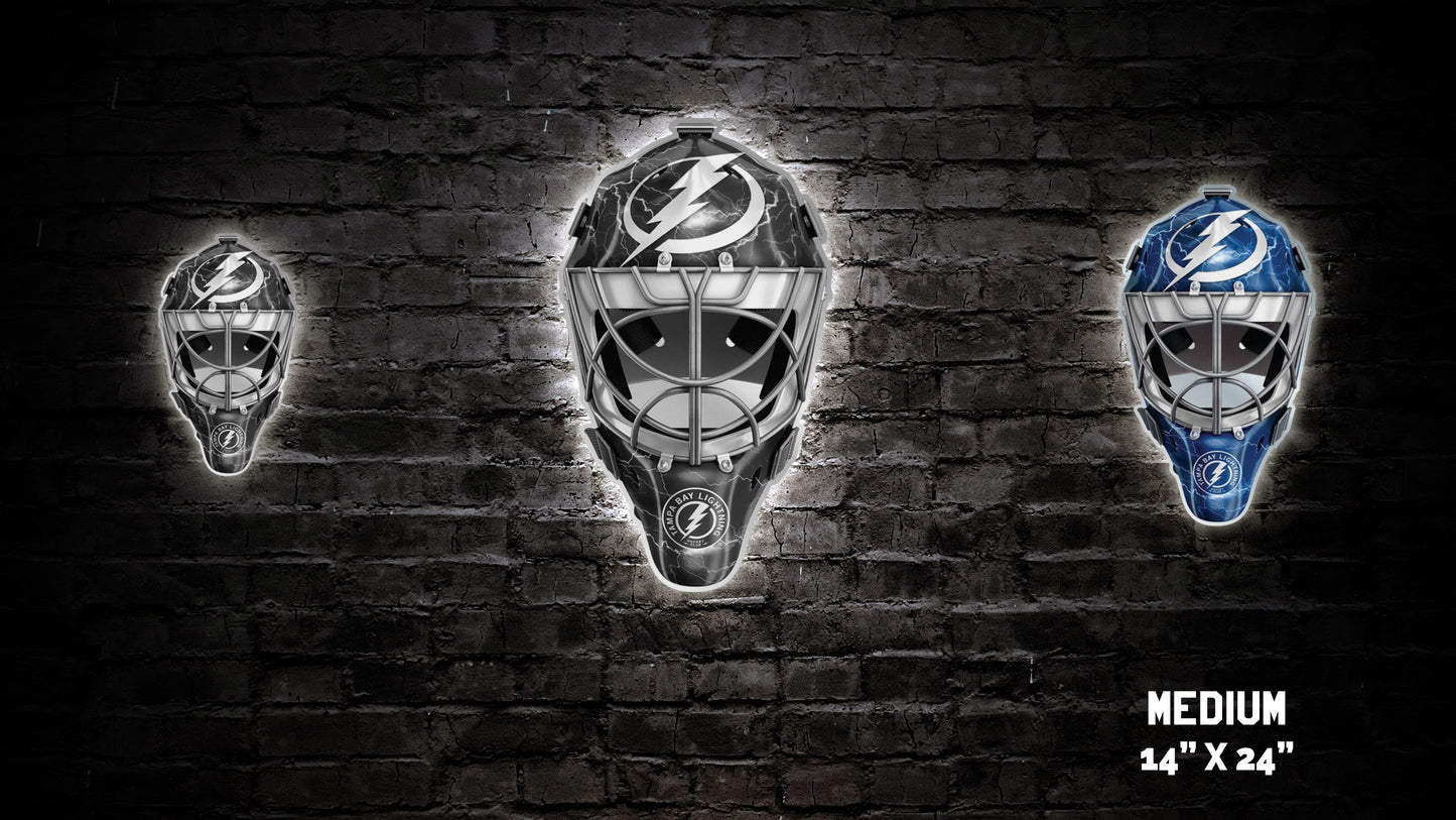 Tampa Bay Lightning® Goalie Mask Wall Art