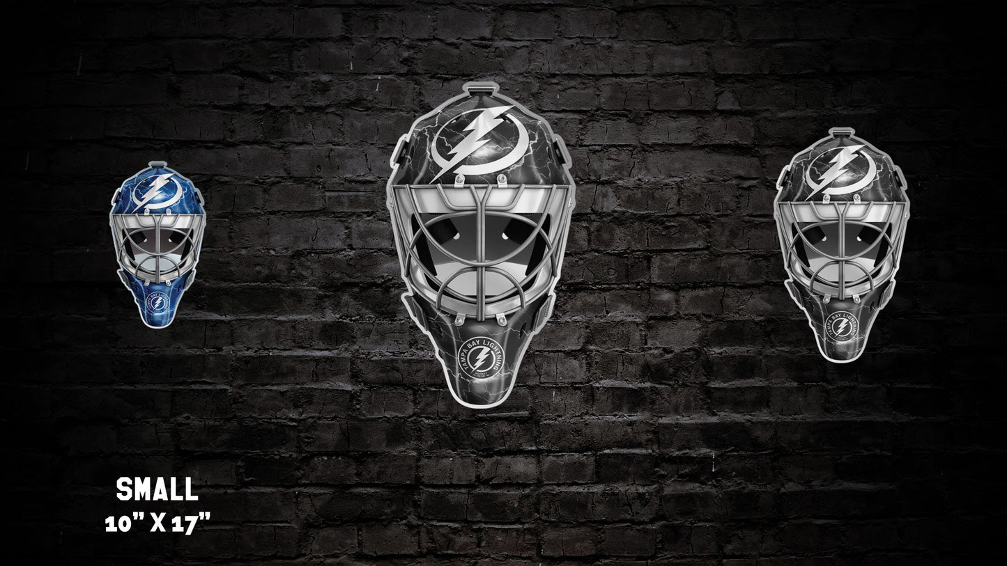 Tampa Bay Lightning® Goalie Mask Wall Art