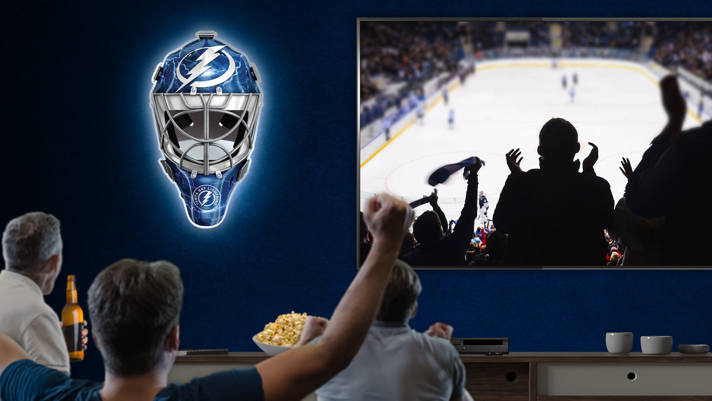 Tampa Bay Lightning® Goalie Mask Wall Art