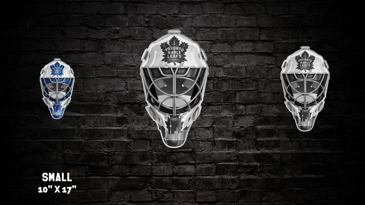 Toronto Maple Leafs® Goalie Mask Wall Art