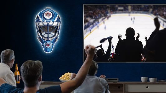 Winnipeg Jets™ Goalie Mask Wall Art
