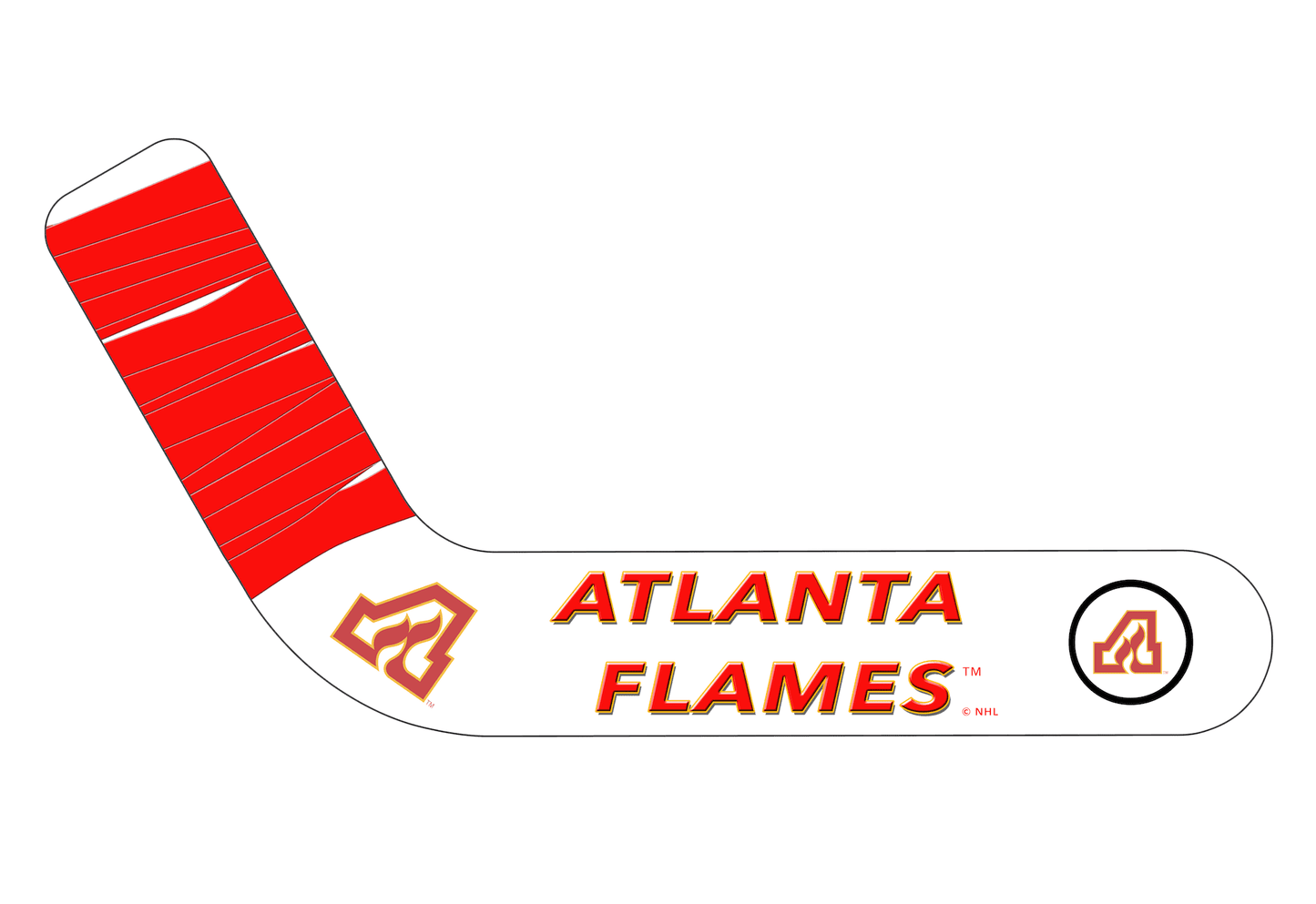 Vintage Atlanta Flames 1972-73 - Ultimate Hockey Ceiling Fans
