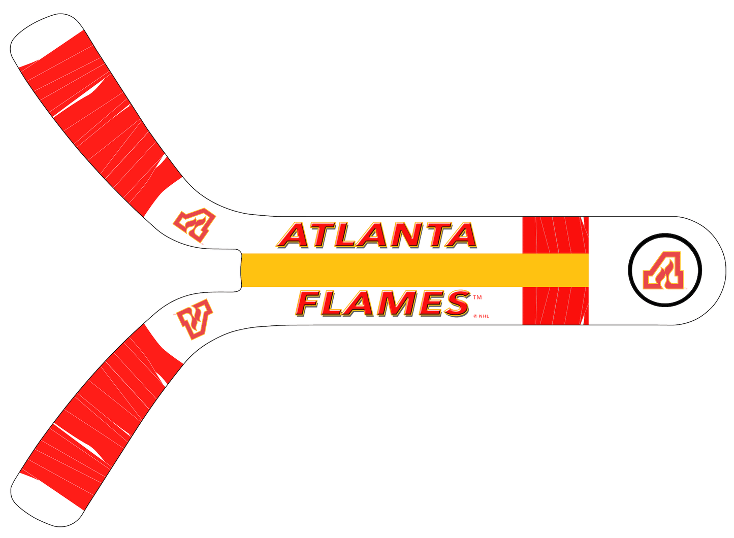 Vintage Atlanta Flames 1972-73 - Ultimate Hockey Ceiling Fans