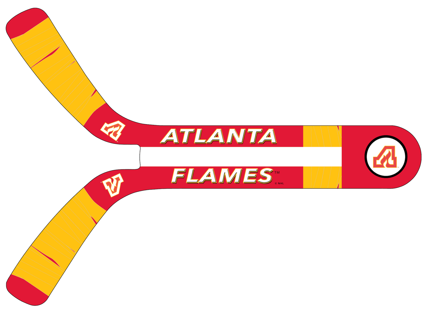 Vintage Atlanta Flames 1972-73 - Ultimate Hockey Ceiling Fans