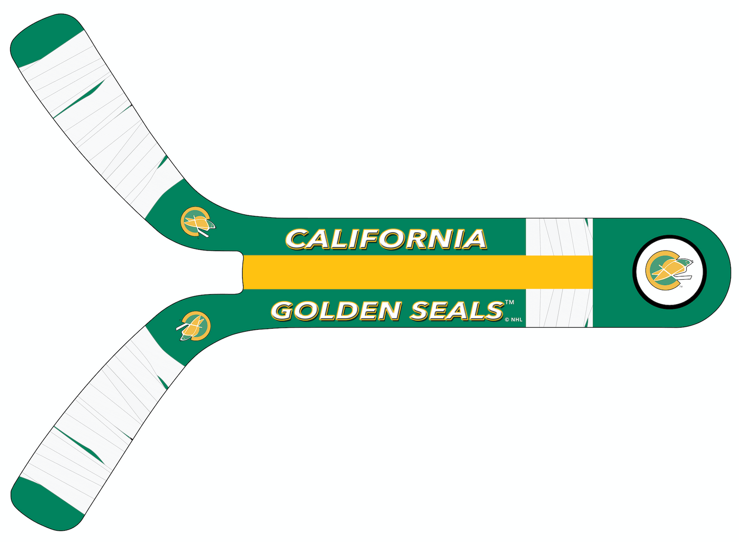 Vintage California Golden Seals – 1971-72 - Ultimate Hockey Ceiling Fans