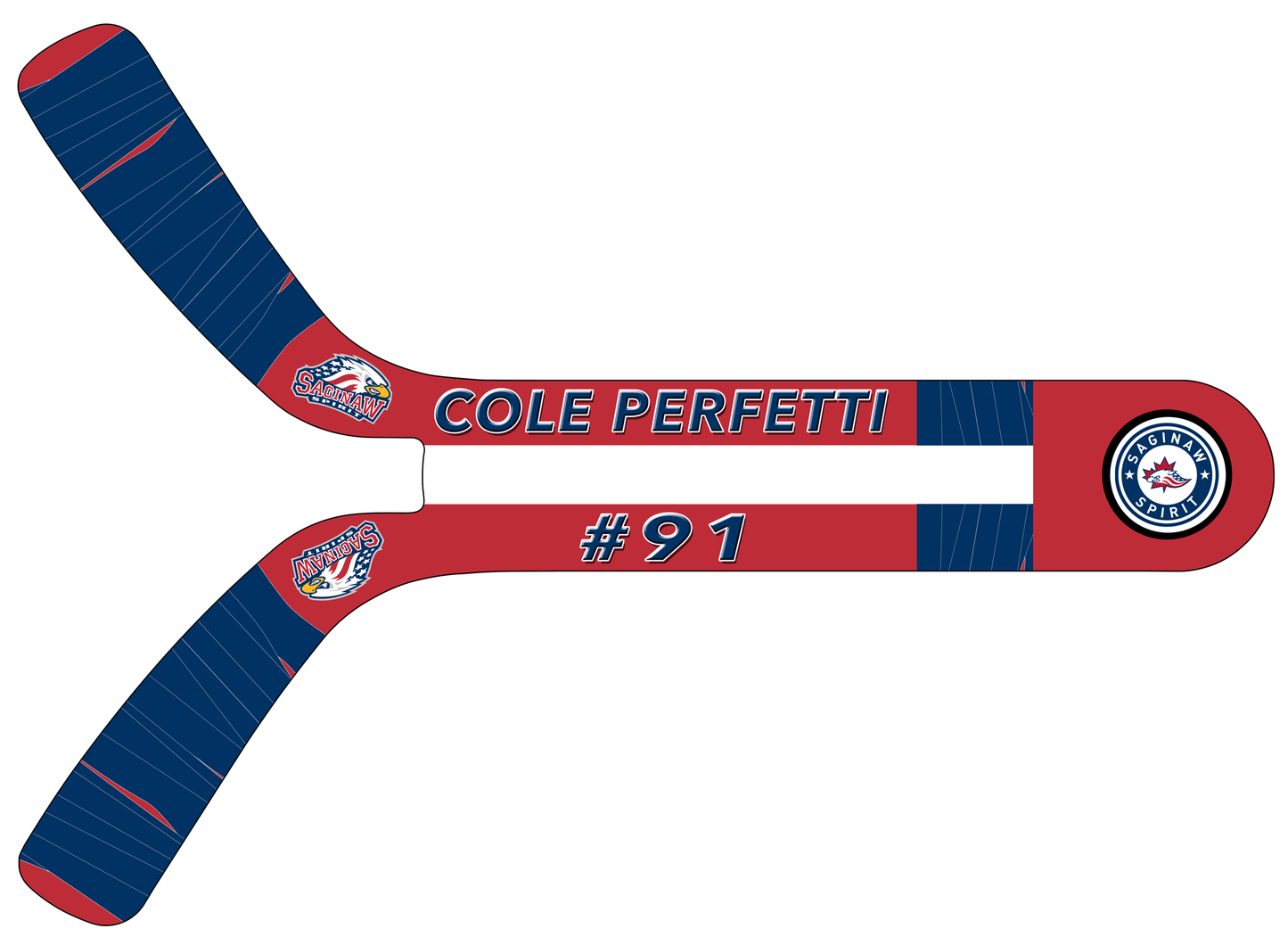 Saginaw Spirit OHL Ceiling Fan Blades