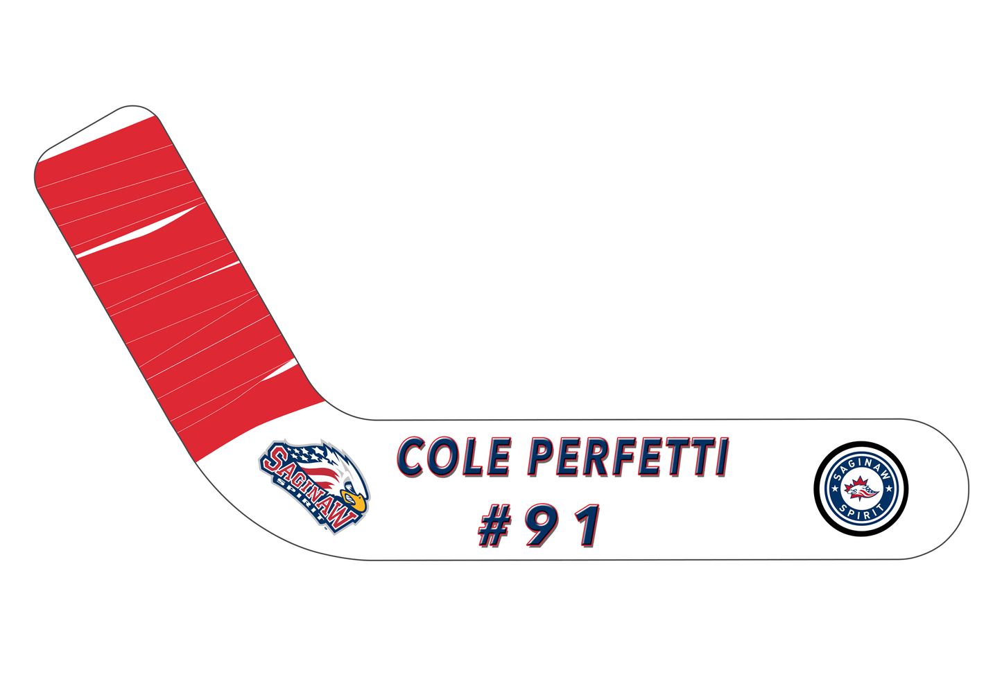 Saginaw Spirit OHL Ceiling Fan Blades