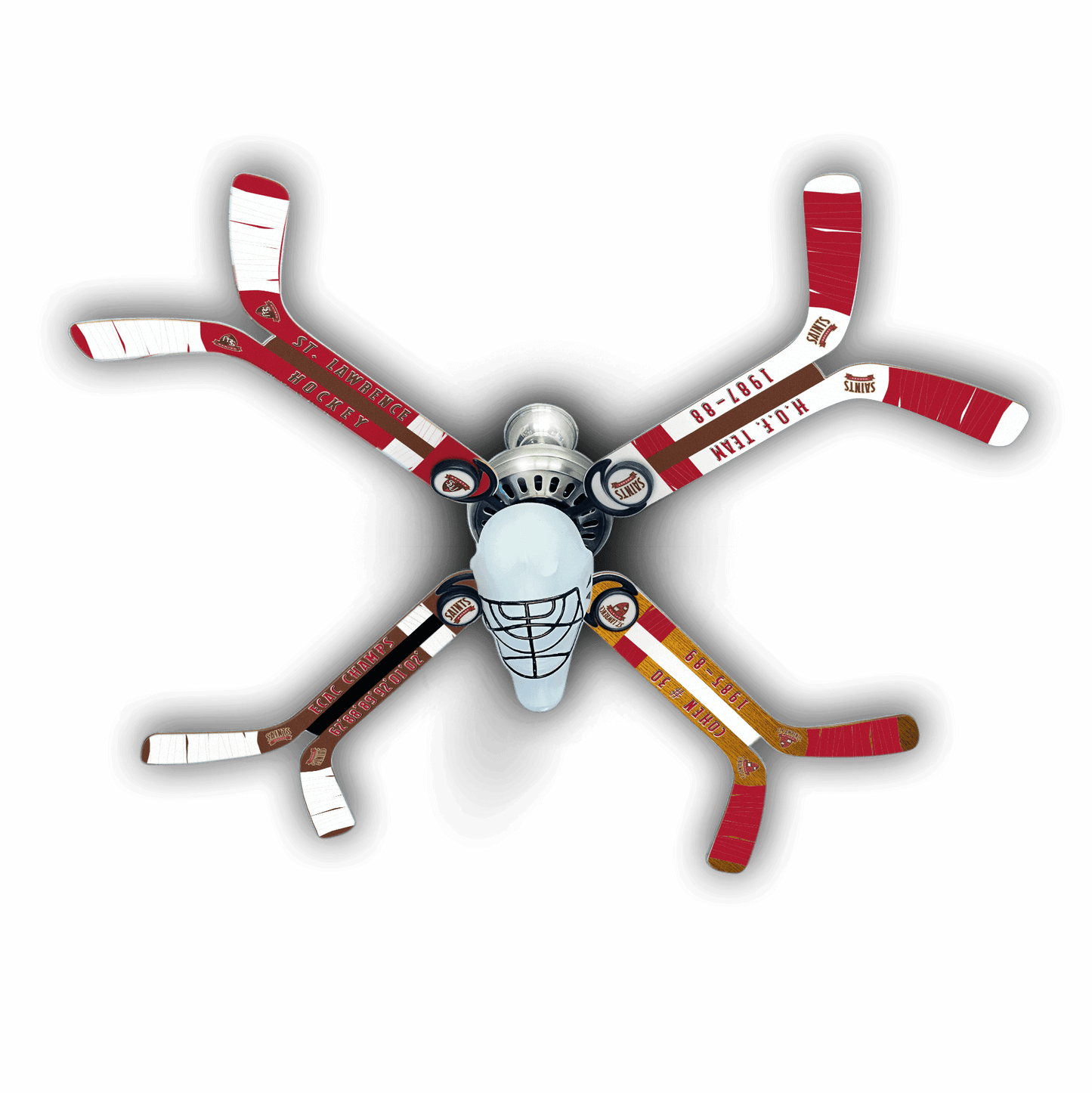 St. Lawrence University Hockey Commemorative Fan - Ultimate Hockey Ceiling Fans