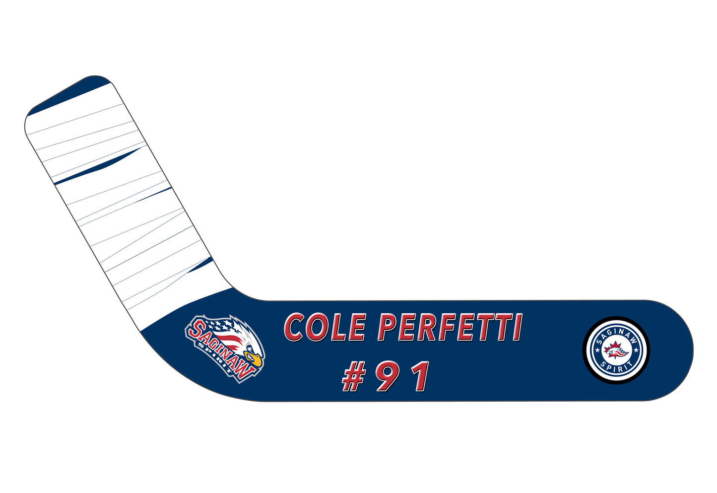 Saginaw Spirit OHL Ceiling Fan Blades