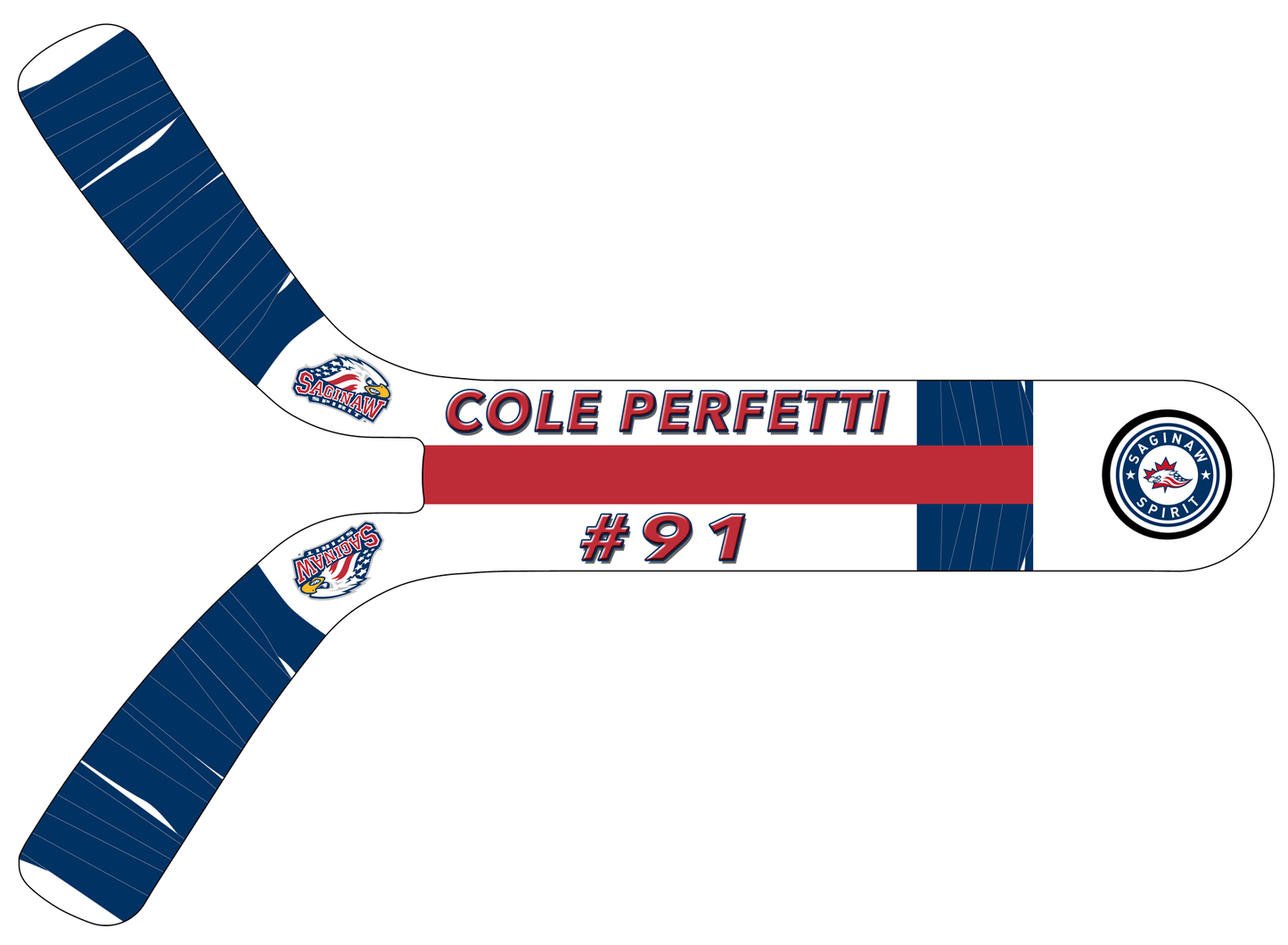 Saginaw Spirit OHL Ceiling Fan Blades