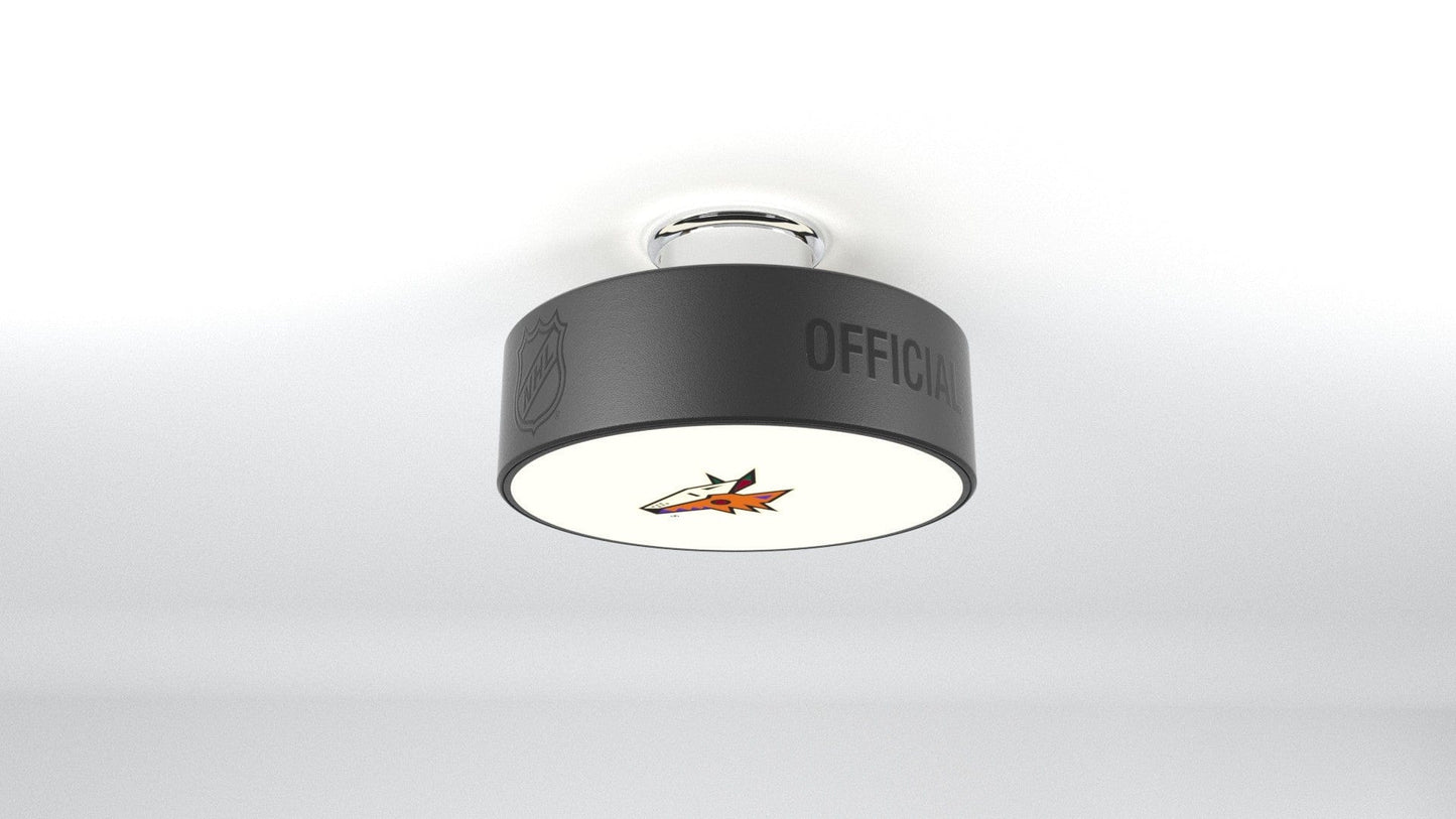 Arizona Coyotes® Hockey Puck Light Fixture