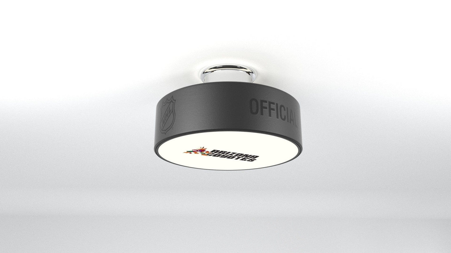 Arizona Coyotes® Hockey Puck Light Fixture