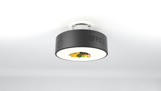 Chicago Blackhawks® Hockey Puck Light Fixture
